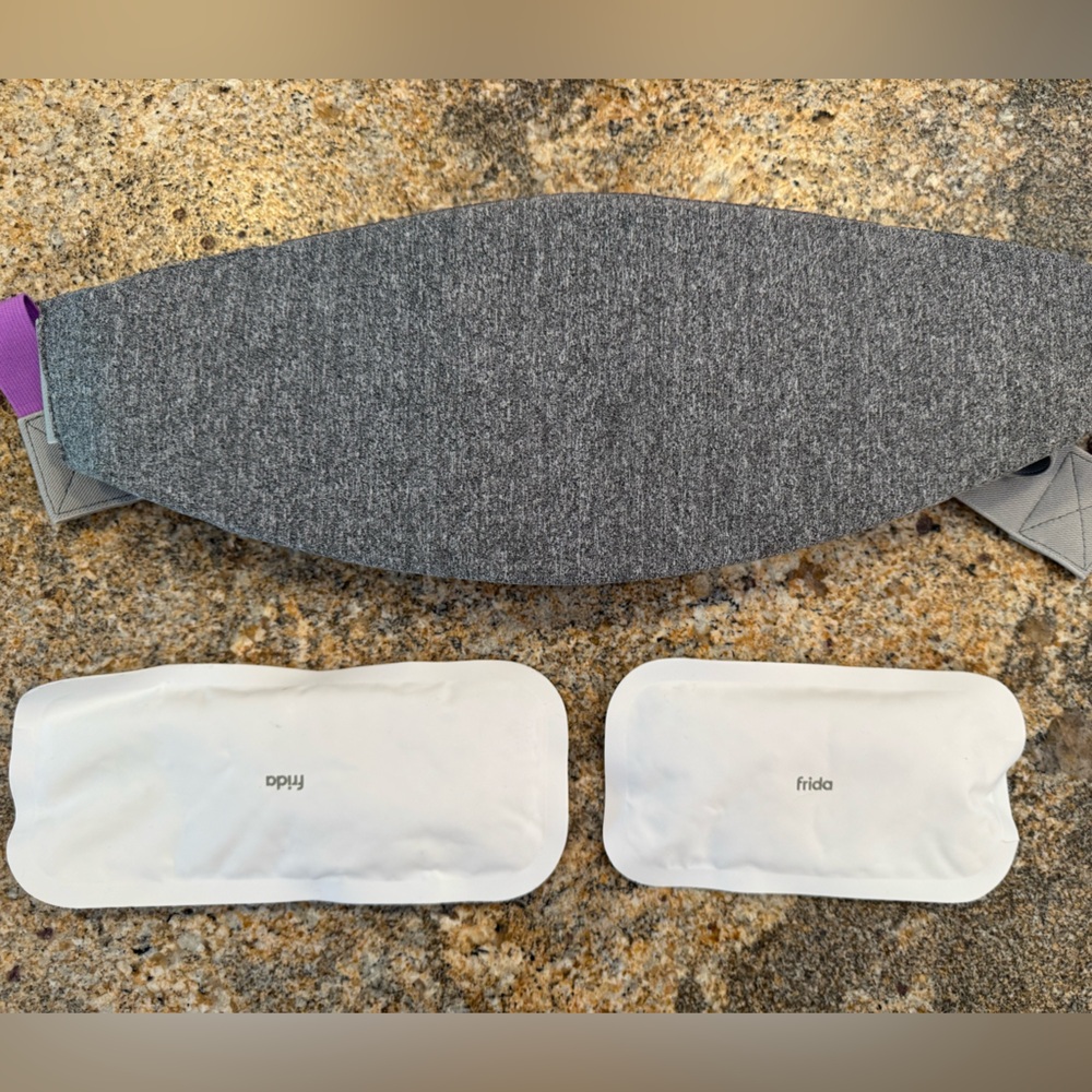 Frida Gray Maternity Support Belt with Removable Pads